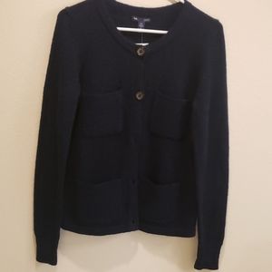 NWT GAP, Navy Smart Cardigan